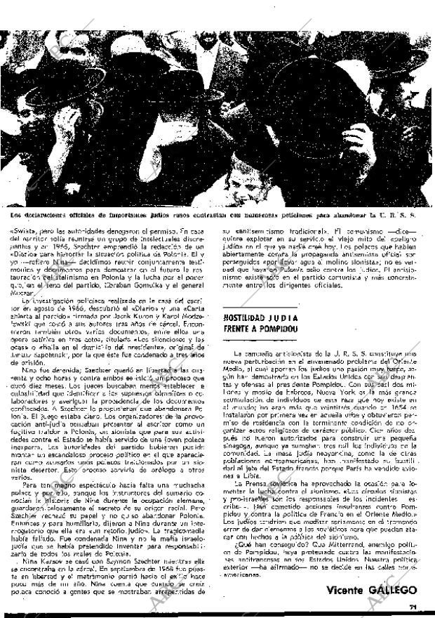 BLANCO Y NEGRO MADRID 14-03-1970 página 71