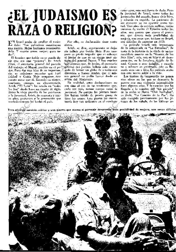 BLANCO Y NEGRO MADRID 14-03-1970 página 72