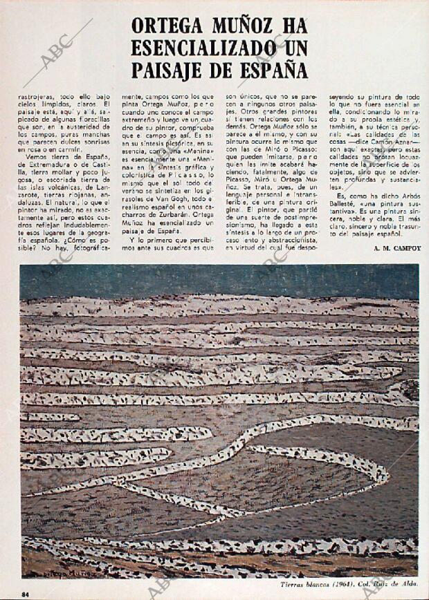 BLANCO Y NEGRO MADRID 14-03-1970 página 84