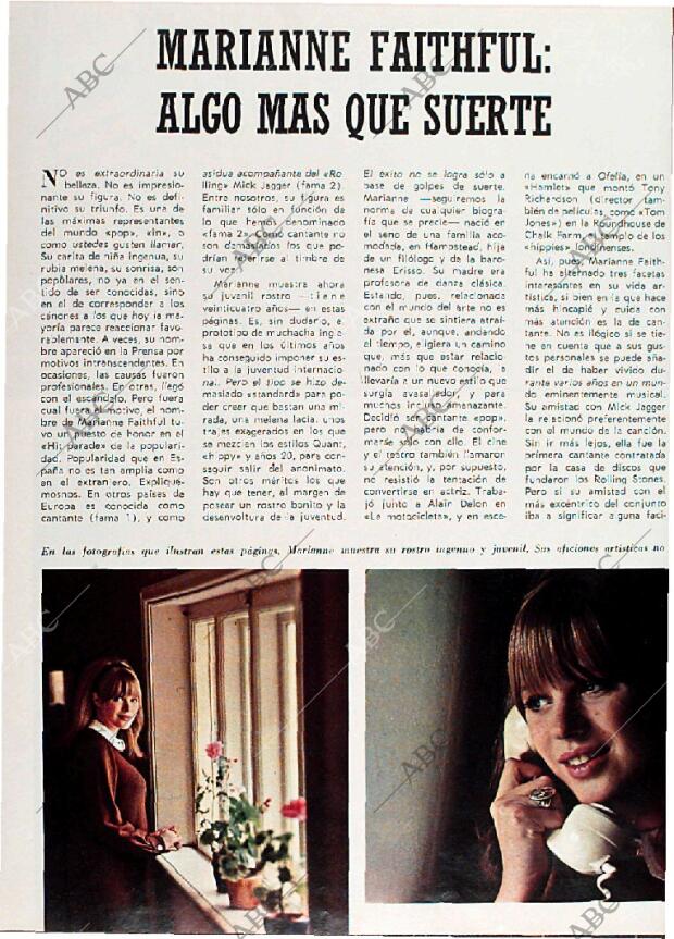 BLANCO Y NEGRO MADRID 14-03-1970 página 90