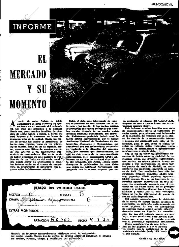 ABC MADRID 15-03-1970 página 117