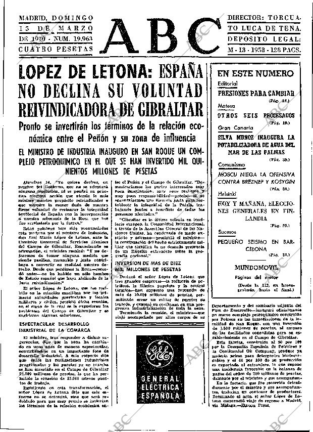 ABC MADRID 15-03-1970 página 17
