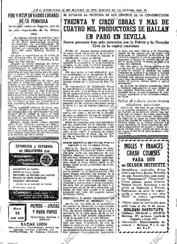 ABC MADRID 15-03-1970 página 37