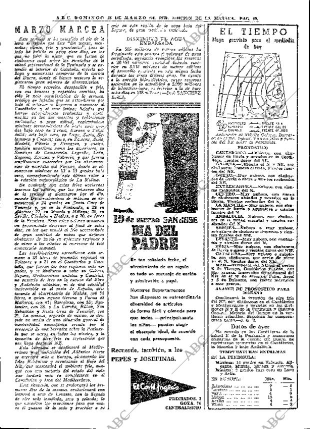 ABC MADRID 15-03-1970 página 40