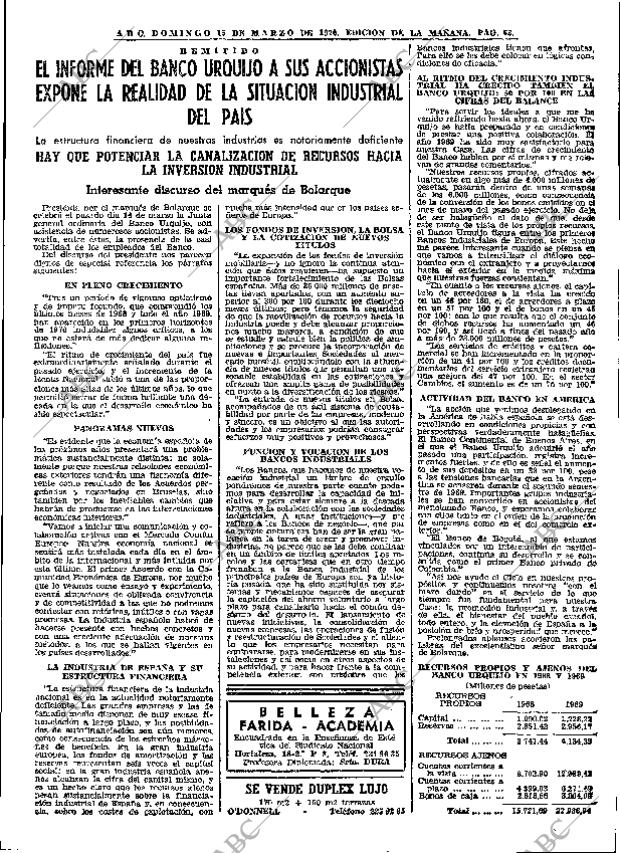 ABC MADRID 15-03-1970 página 63