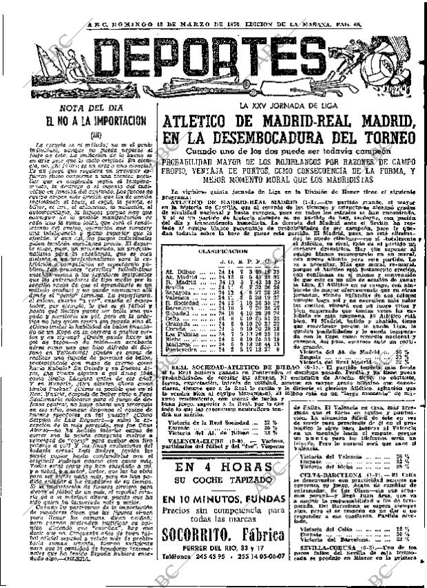 ABC MADRID 15-03-1970 página 65