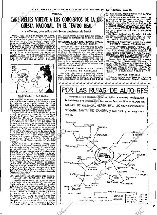 ABC MADRID 15-03-1970 página 73