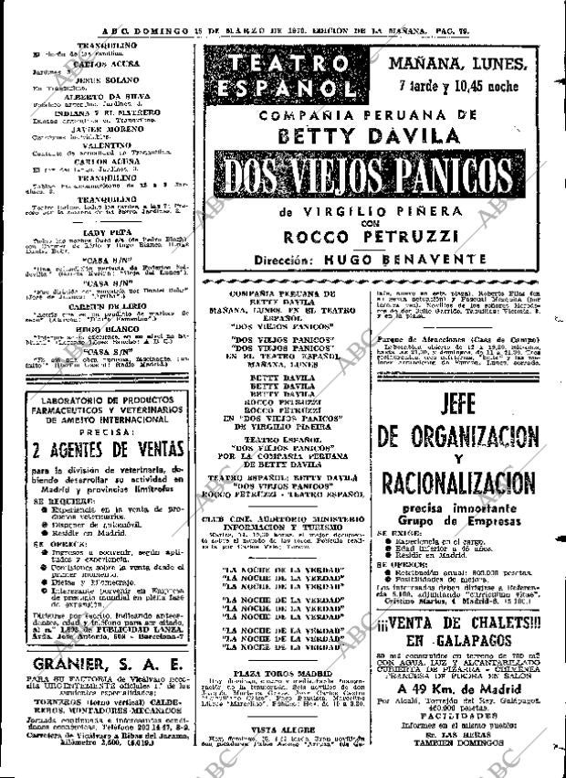 ABC MADRID 15-03-1970 página 79