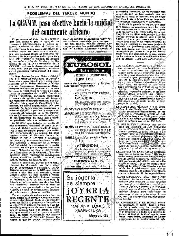 ABC SEVILLA 15-03-1970 página 35