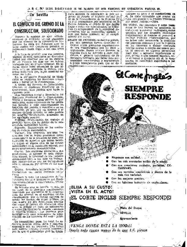 ABC SEVILLA 15-03-1970 página 47