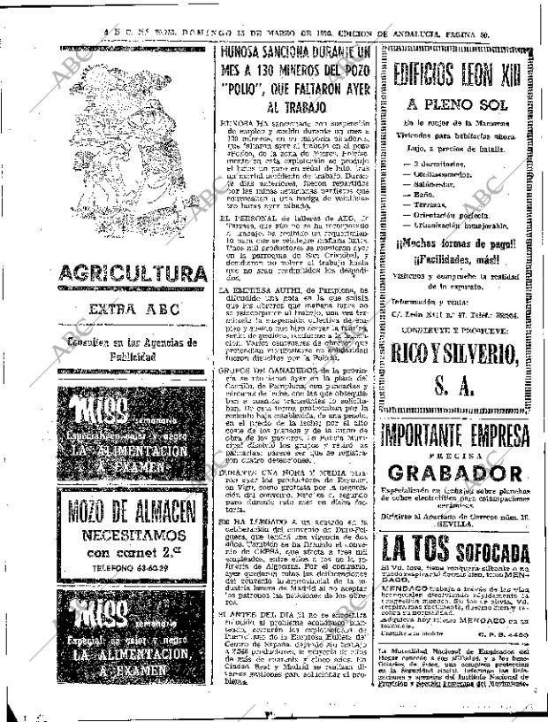 ABC SEVILLA 15-03-1970 página 48