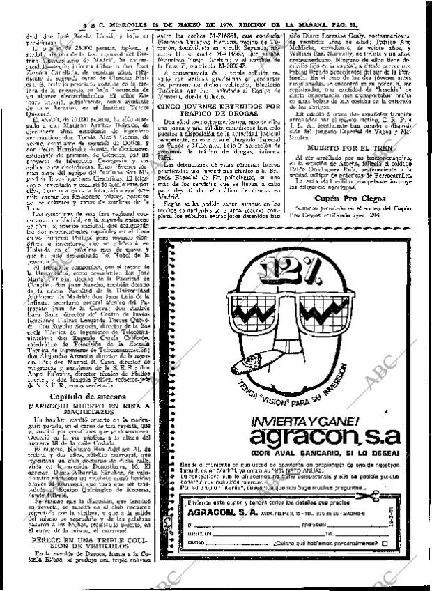 ABC MADRID 18-03-1970 página 61