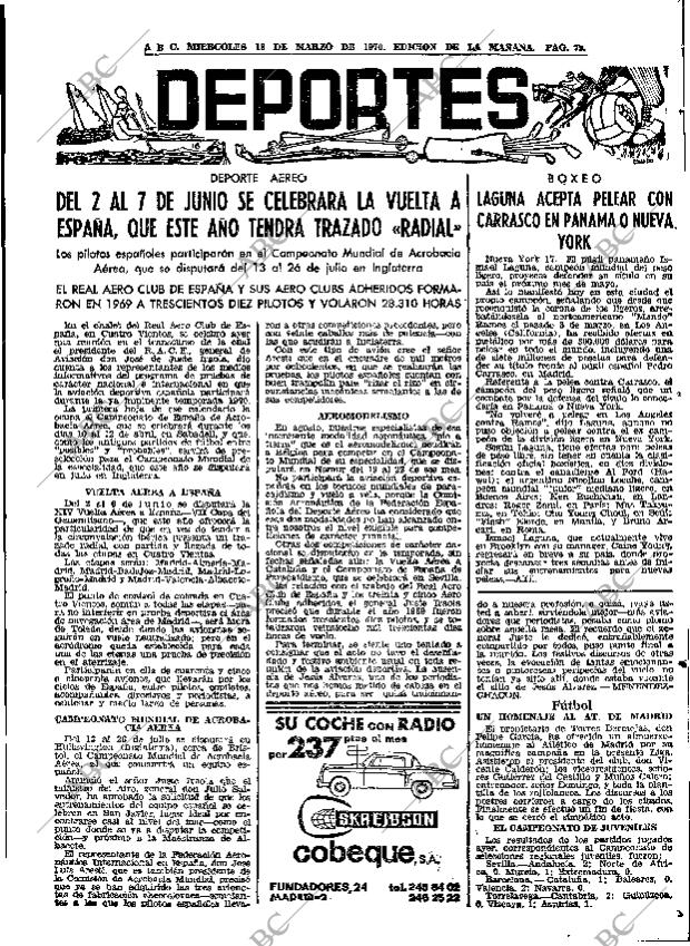 ABC MADRID 18-03-1970 página 79