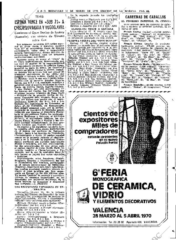 ABC MADRID 18-03-1970 página 83