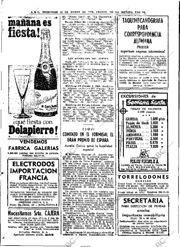 ABC MADRID 18-03-1970 página 84