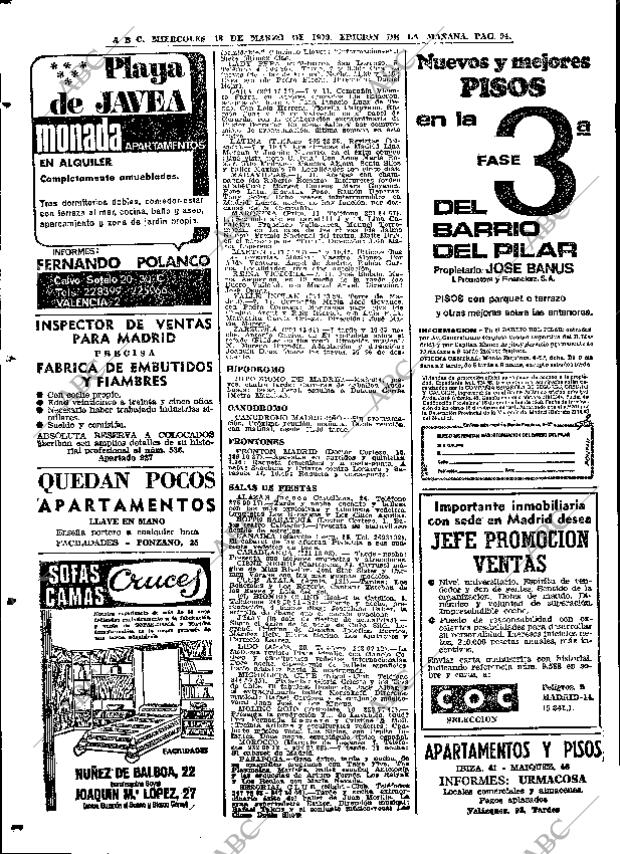 ABC MADRID 18-03-1970 página 94