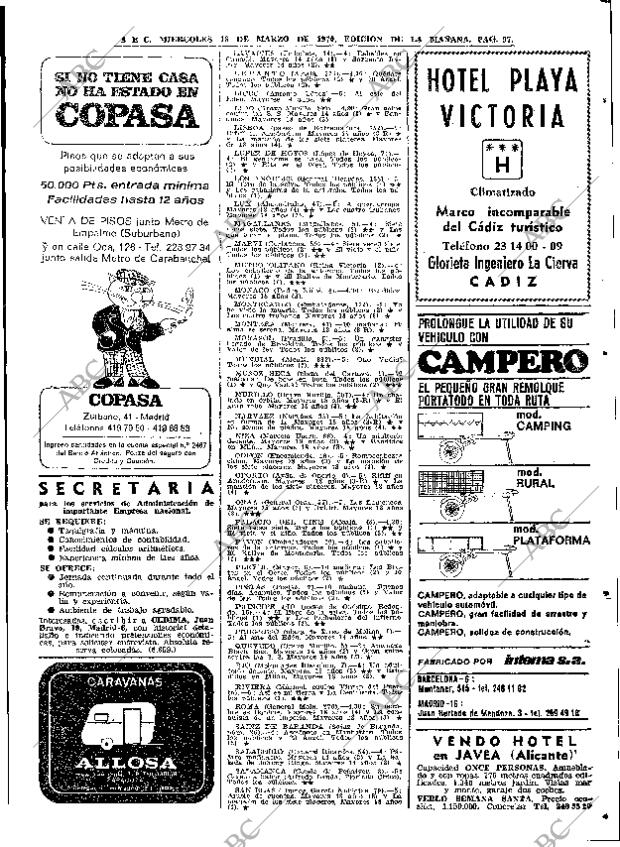 ABC MADRID 18-03-1970 página 97