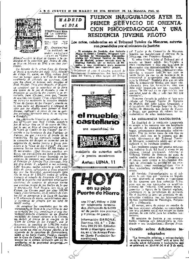 ABC MADRID 19-03-1970 página 45