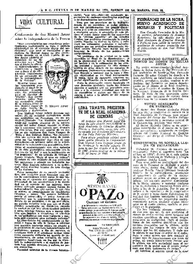 ABC MADRID 19-03-1970 página 53