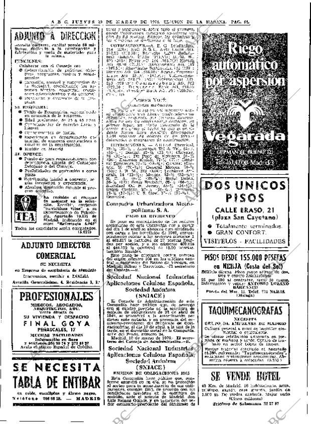 ABC MADRID 19-03-1970 página 64