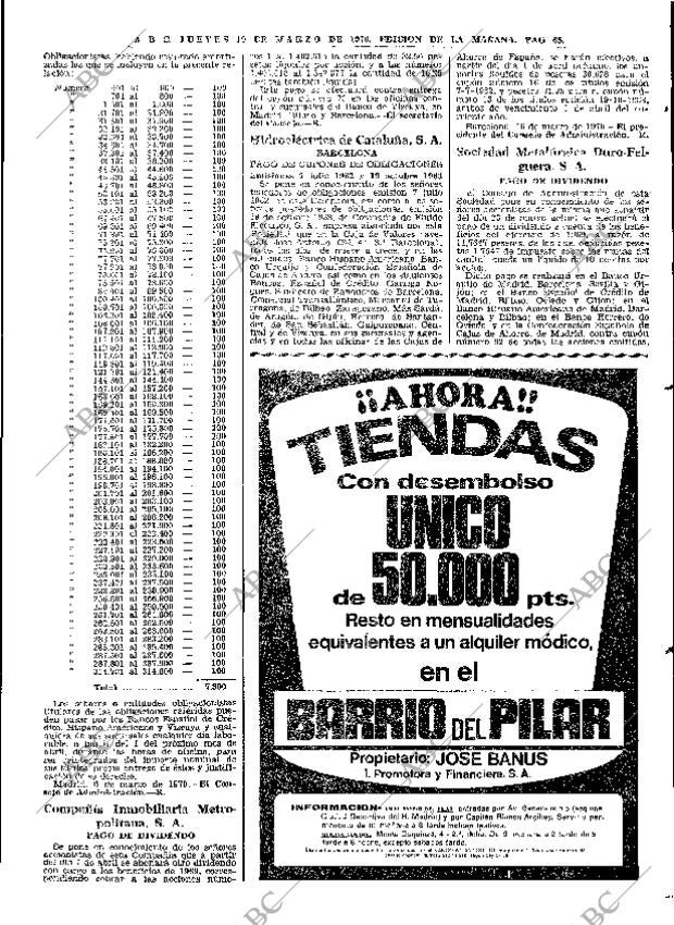 ABC MADRID 19-03-1970 página 65