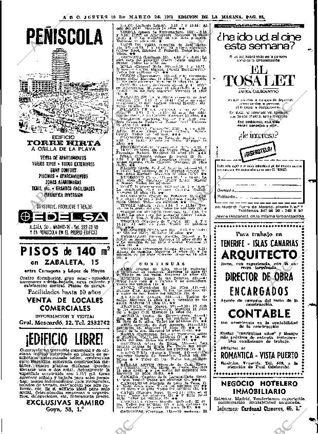 ABC MADRID 19-03-1970 página 85