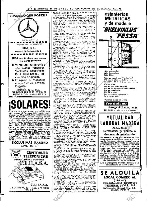 ABC MADRID 19-03-1970 página 86