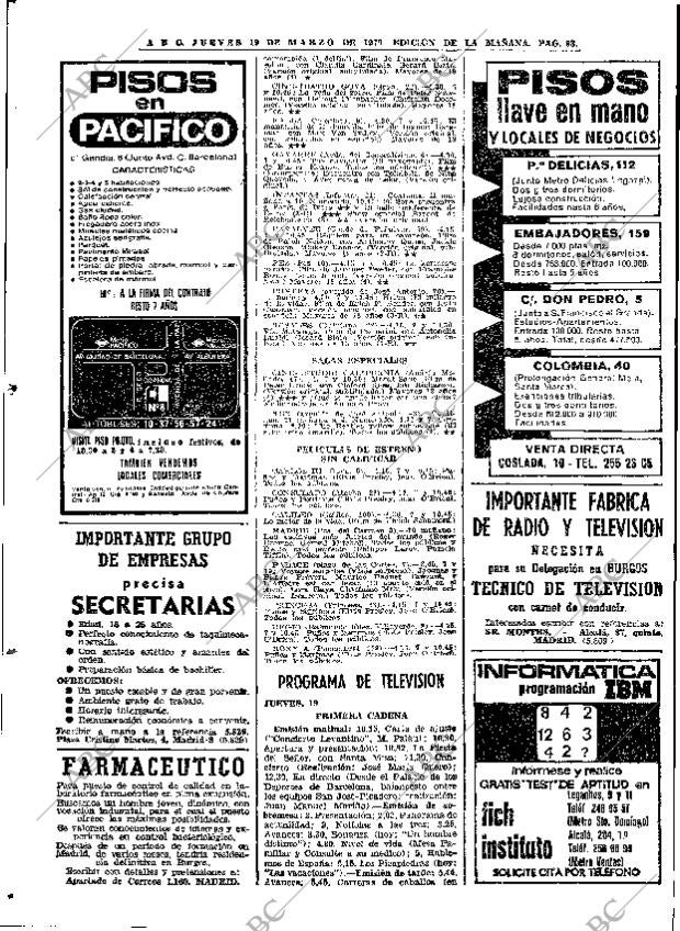 ABC MADRID 19-03-1970 página 88