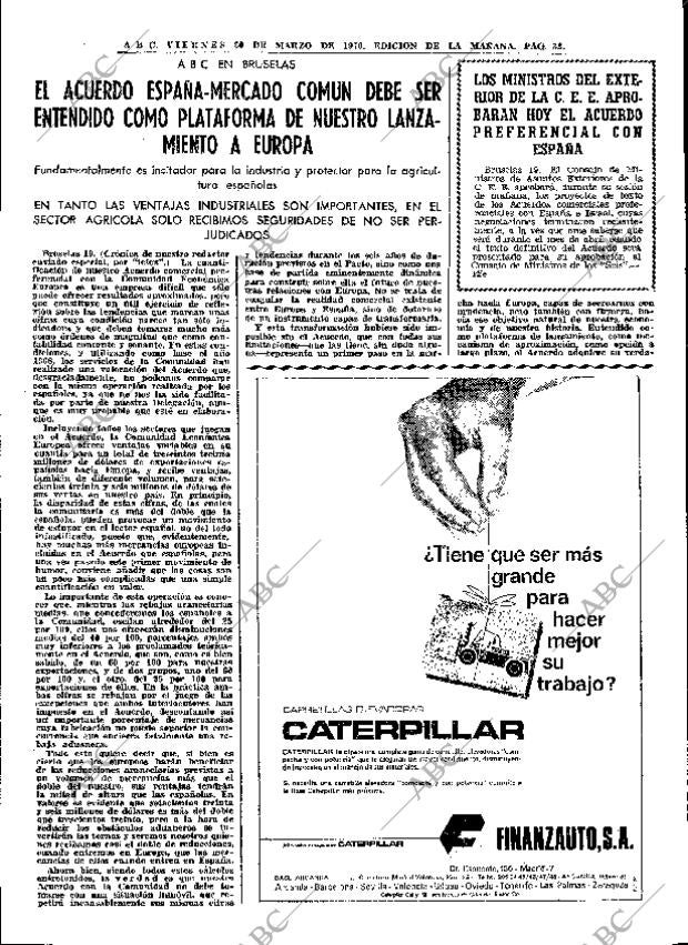 ABC MADRID 20-03-1970 página 33