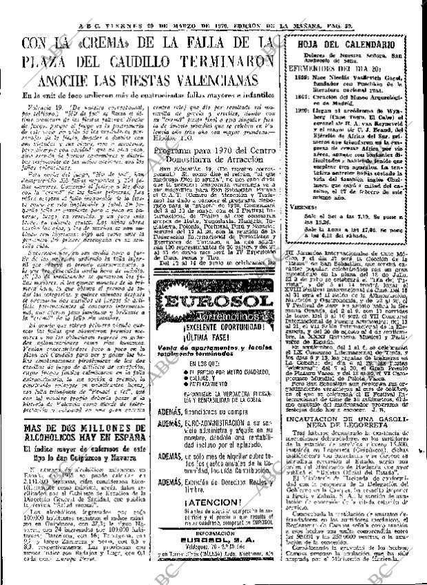 ABC MADRID 20-03-1970 página 39