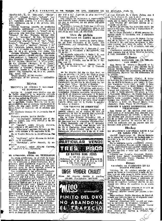ABC MADRID 20-03-1970 página 72