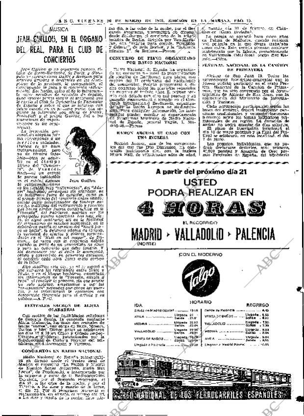 ABC MADRID 20-03-1970 página 75