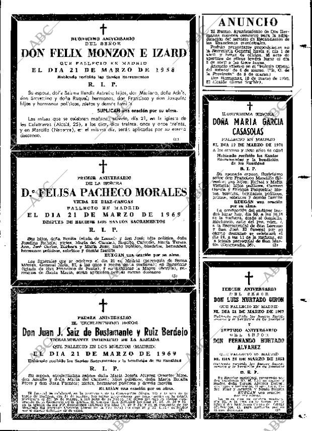 ABC MADRID 20-03-1970 página 99