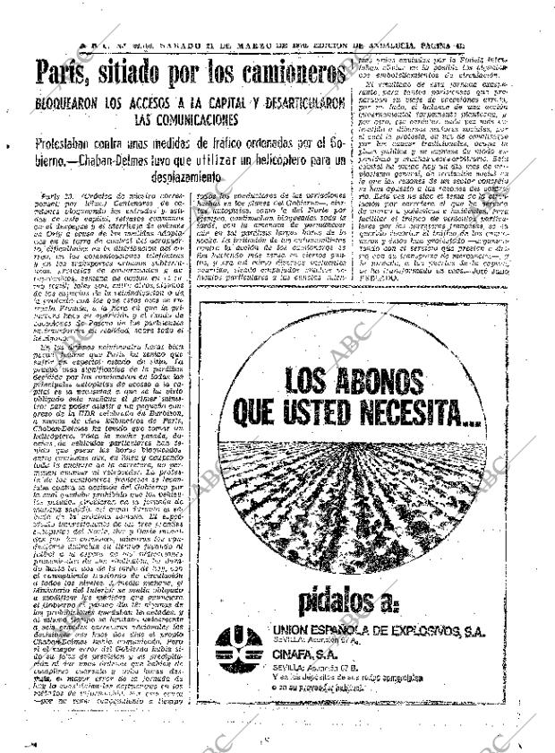 ABC SEVILLA 21-03-1970 página 41