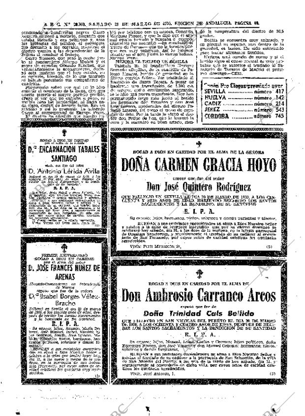 ABC SEVILLA 21-03-1970 página 69