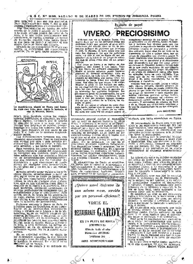 ABC SEVILLA 21-03-1970 página 89
