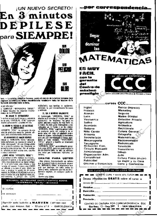 ABC MADRID 22-03-1970 página 96