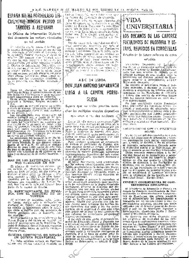 ABC MADRID 24-03-1970 página 24