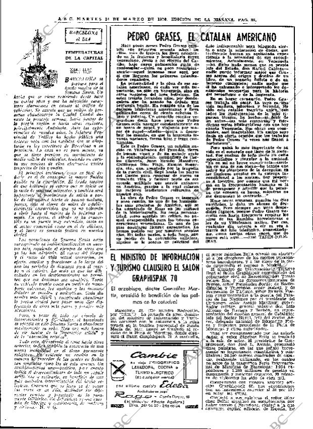 ABC MADRID 24-03-1970 página 35