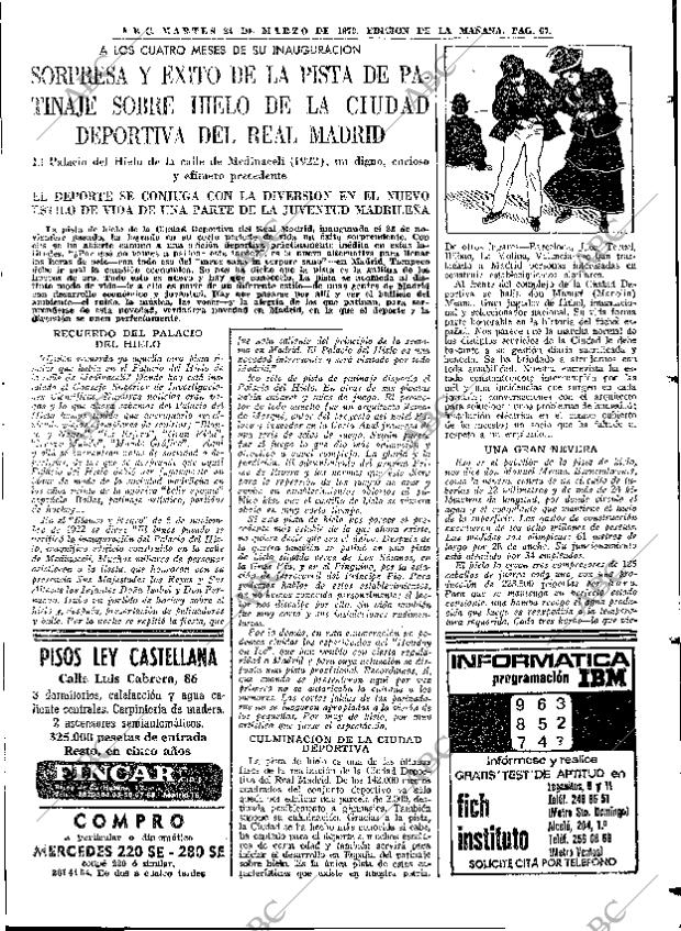 ABC MADRID 24-03-1970 página 67