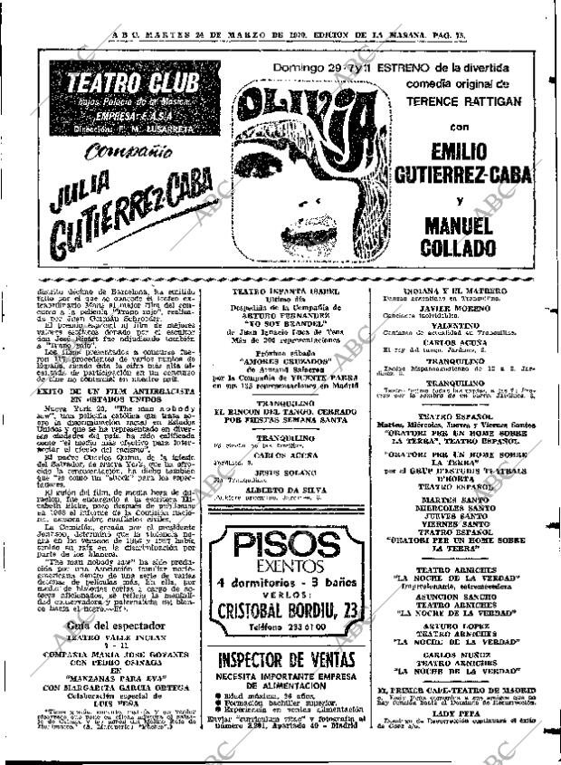 ABC MADRID 24-03-1970 página 75