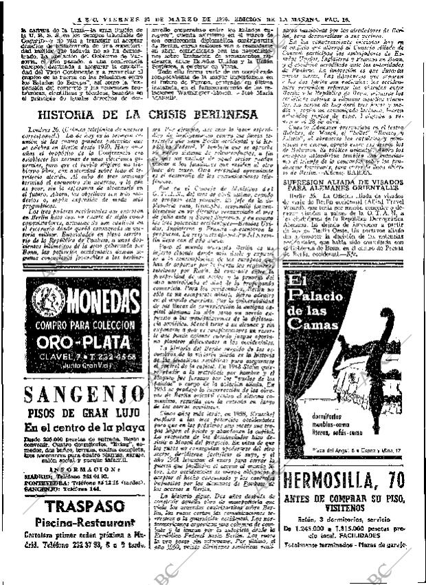 ABC MADRID 27-03-1970 página 16