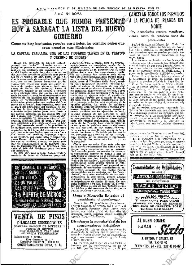 ABC MADRID 27-03-1970 página 19