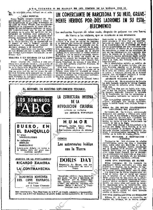 ABC MADRID 27-03-1970 página 25