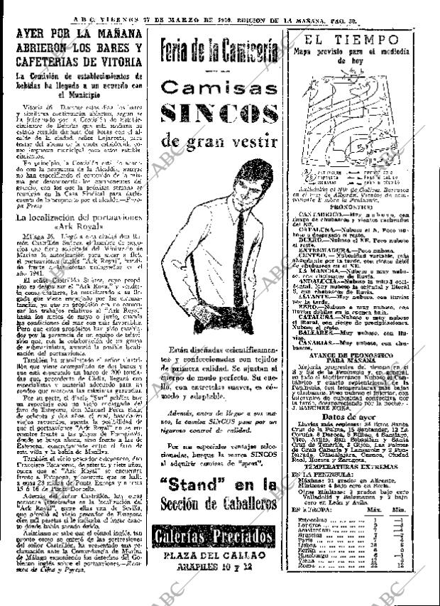ABC MADRID 27-03-1970 página 30