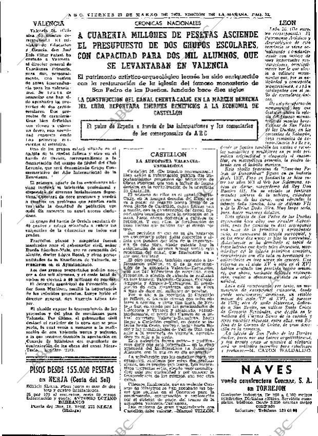 ABC MADRID 27-03-1970 página 33