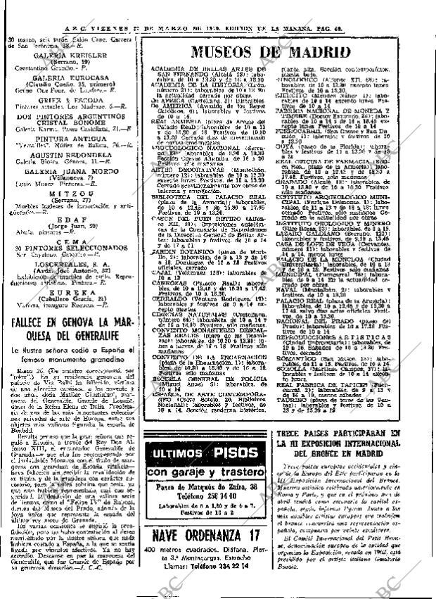 ABC MADRID 27-03-1970 página 40