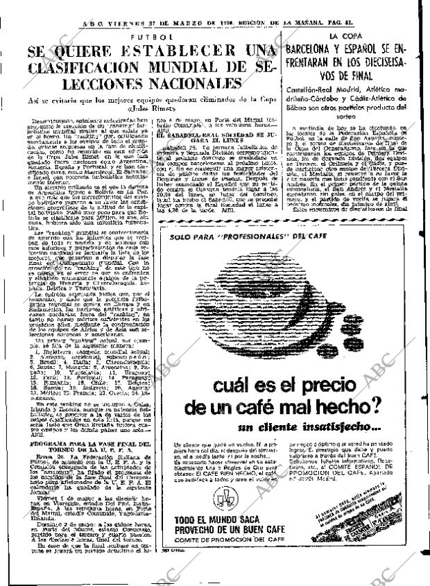 ABC MADRID 27-03-1970 página 51
