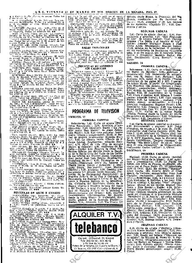 ABC MADRID 27-03-1970 página 57