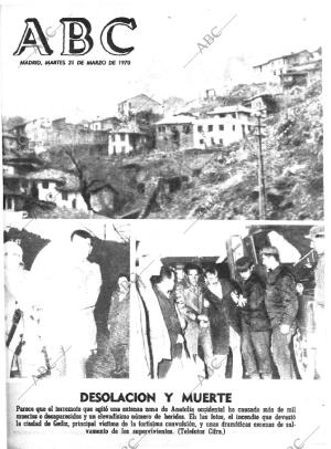 ABC MADRID 31-03-1970 página 1